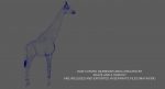 Giraffe (FUR) (RIGGED) 3D Model Online | Animal 3D Model Online