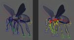 Honeybee (FUR) (RIGGED) 3D Model Online | Animal 3D Model Online
