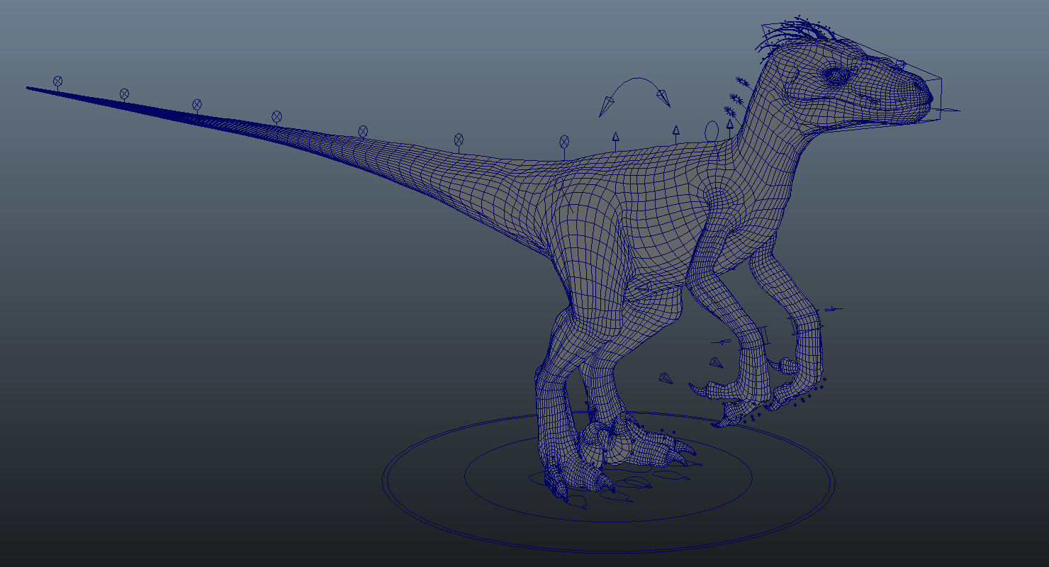 Buy Velociraptor Rigged Fully Rigged 3d Models Online 