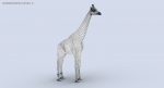 Giraffe (FUR) (RIGGED) 3D Model Online | Animal 3D Model Online