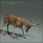 Deer (ANIMATED) 3D Model Online | 3D Model Online