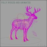 Deer (ANIMATED) 3D Model Online | 3D Model Online