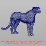 Cheetah (FUR) (ANIMATED) 3D Model Online | Animal 3D Model Online