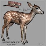 Fawn (ANIMATED) 3D Model Online | 3D Model Online
