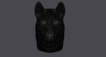 Wolf Head (FUR) 3D Model Online | Animal 3D Model Online