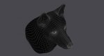 Wolf Head (FUR) 3D Model Online | Animal 3D Model Online