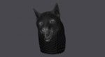 Wolf Head (FUR) 3D Model Online | Animal 3D Model Online