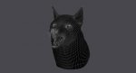 Wolf Head (FUR) 3D Model Online | Animal 3D Model Online