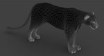 Black Panther 3D Model Online | Animal 3D Model Online