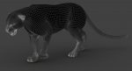 Black Panther 3D Model Online | Animal 3D Model Online