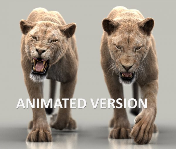 Lion 3D Model Online | Animal 3D Model Online