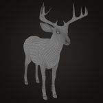 Buy Deer (ANIMATED) (XGEN-CORE) 3D Models Online | Massimo Righi | Animal 3D Model Online