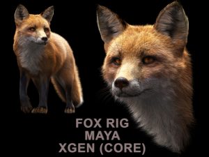FOX 3D Model Online | Buy 3D Model Online | Animal 3D Model Online