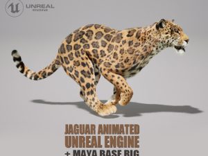 Jaguar Animated Online | Buy 3D Models Online