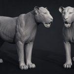 Lion Sculpt