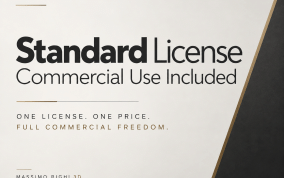 Massimo Righi - Introducing our new standard license — full commercial use at one affordable price